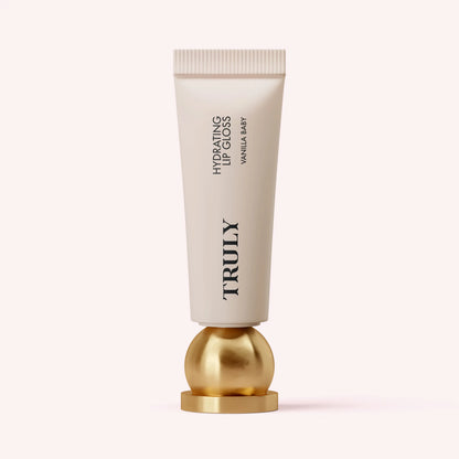 Hydrating Lip Gloss - High Shine & Tinted, Infused with Hyaluronic Acid, Jojoba Oil & Shea Butter